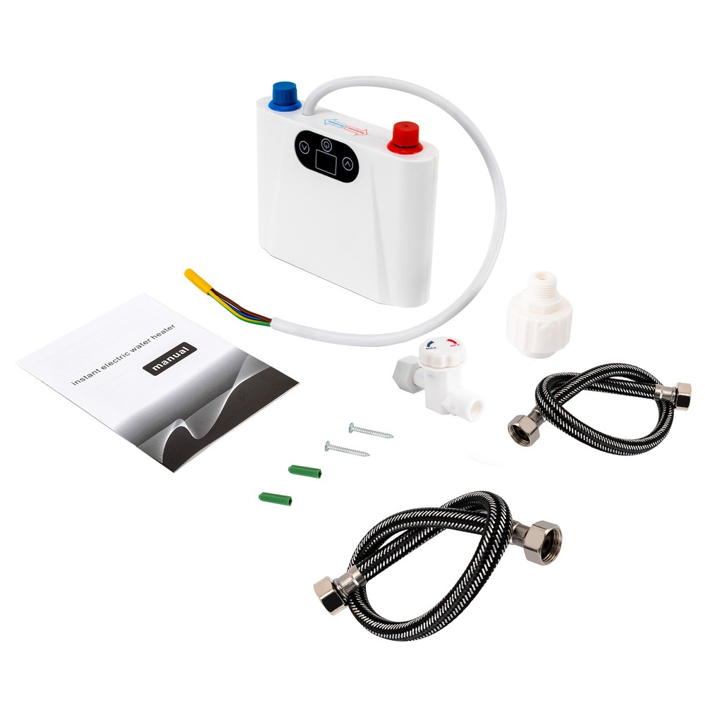 Smart Electric Tankless Under Sink Water Heater 220V Instant Heating Kitchen