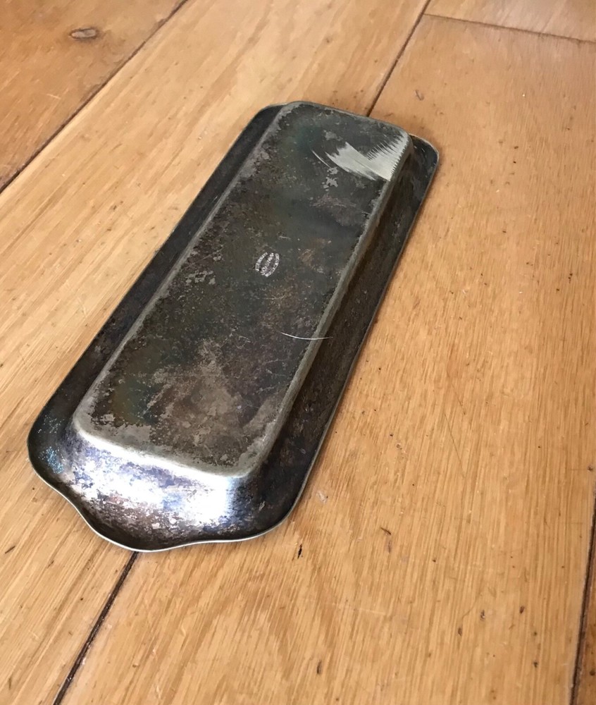 Vintage J R Silver Plated Pin Tray. - (CD1)