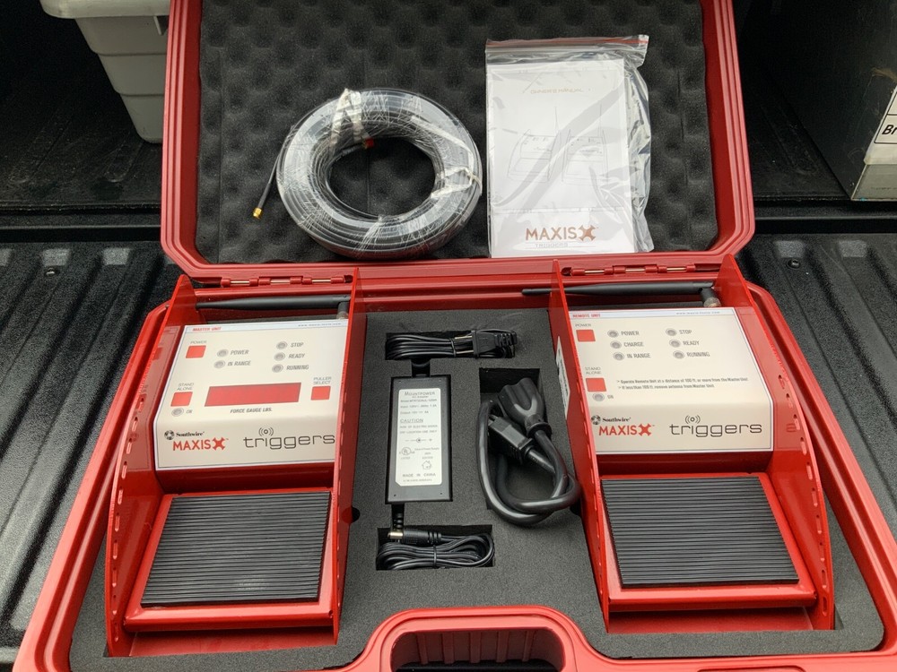Southwire Maxis Triggers Dual Remote Foot Switch  System Tugger/Puller