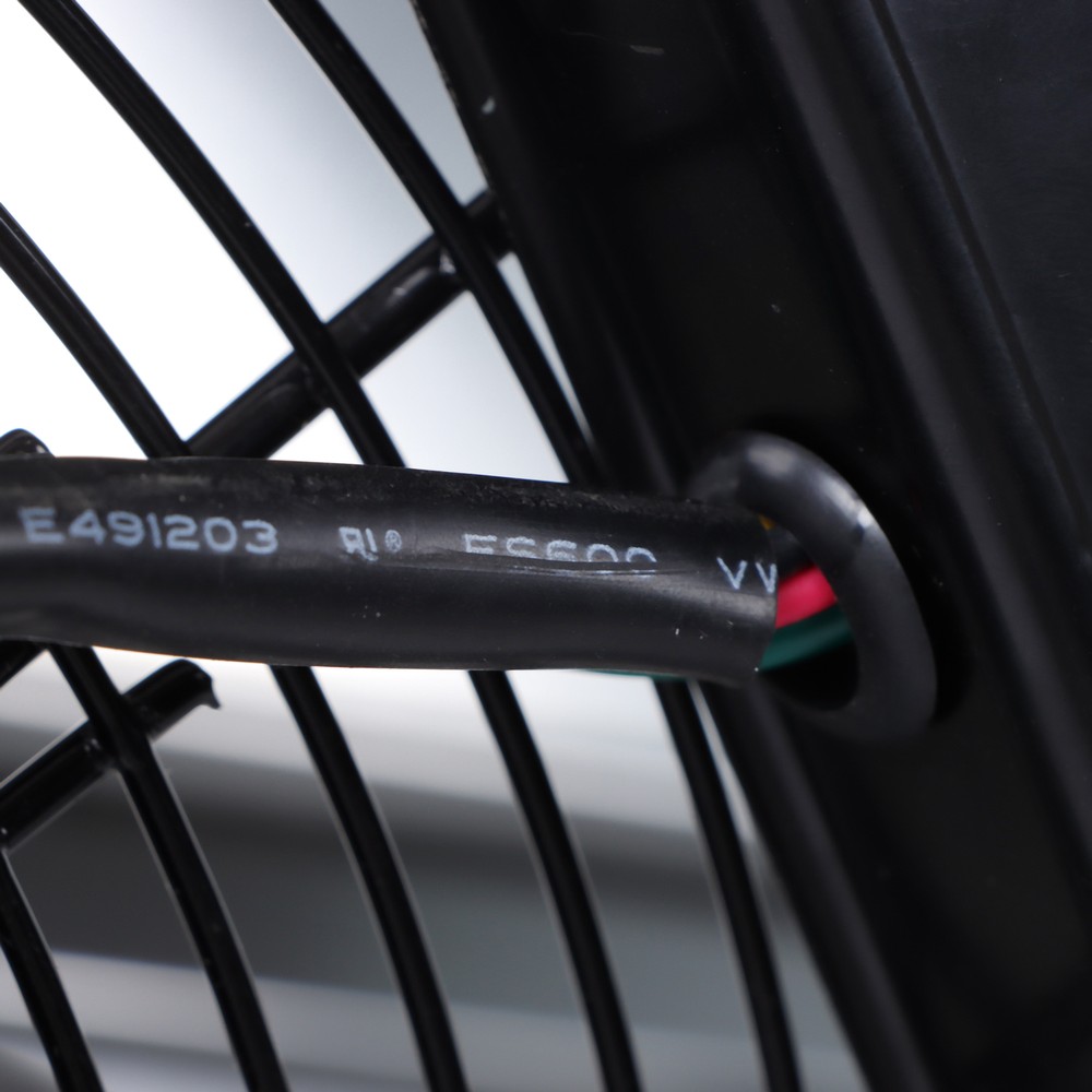 24 Inch Shutter Exhaust Fan, 4120CFM, With Speed Controller Wall Mounted, Silver