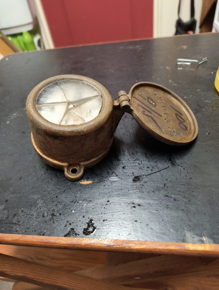 Vintage Brass Badger Water Meter