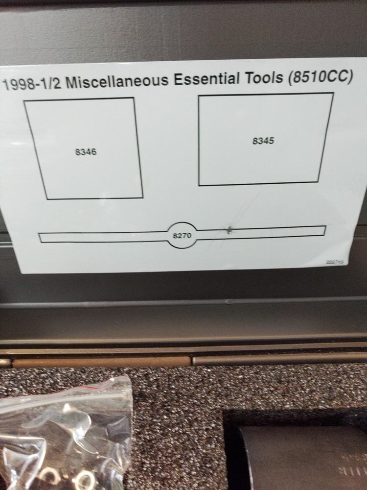 Miller Special Tools 8510CC 1998-1/2 Miscellaneous Tools