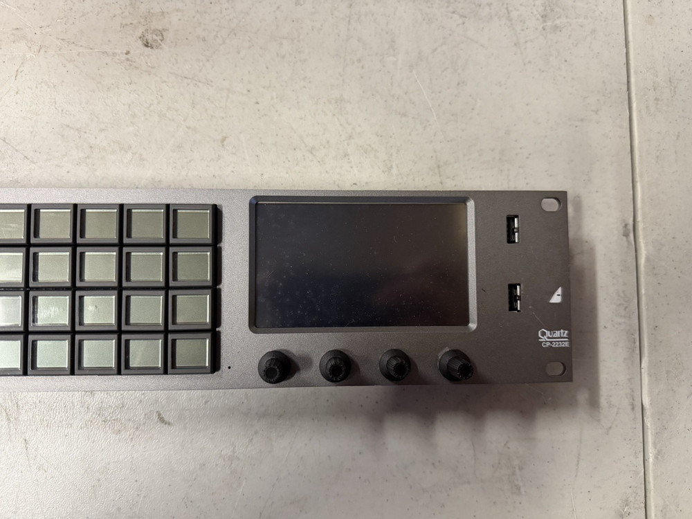Evertz CP-2232E - 32-Button Advanced System Control Panel - 2RU