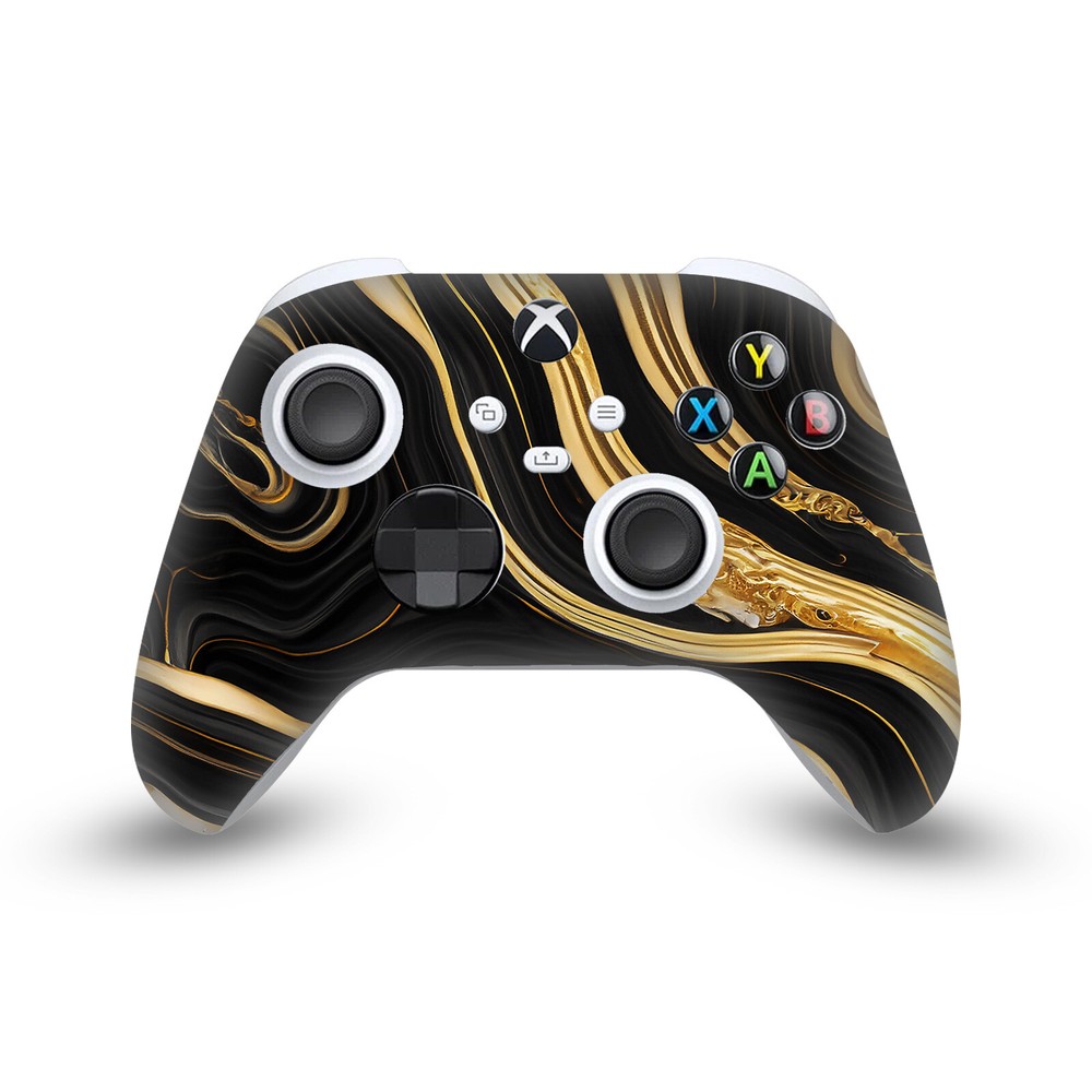 HEAD CASE DESIGNS MARBLE VINYL SKIN DECAL FOR SERIES X CONSOLE & CONTROLLER