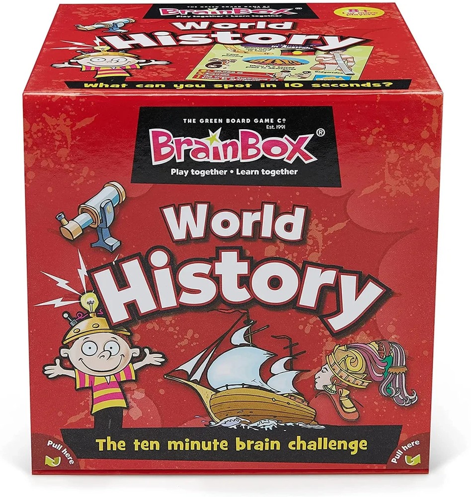 BrainBox World History Educational Memory Game