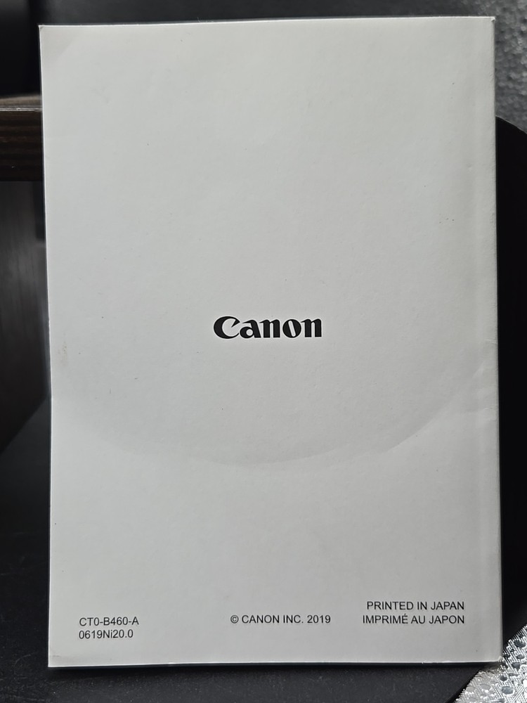 Canon EOS M6 Mark II Getting Started User Instruction Manual Guide