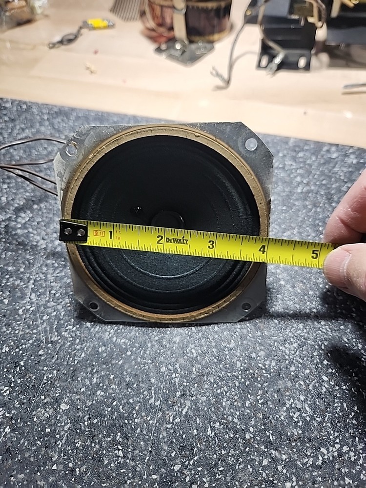 Vintage 4" Alnico Speaker Nice!
