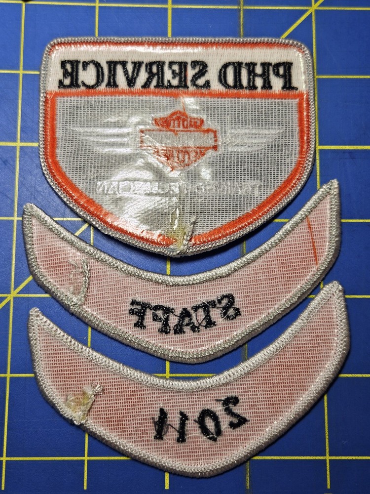 Harley Davidson Motorcycle PHD Service Trained Technician Staff 2011 Patch Set