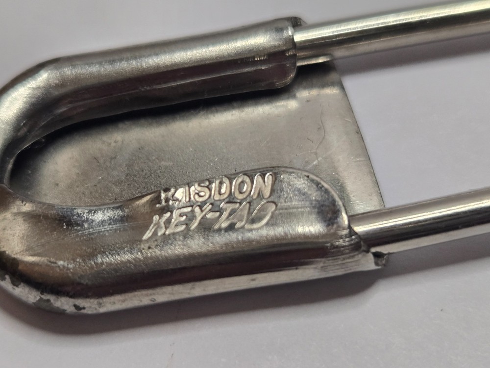 Vintage Large Risdon Key-Tag Safety Pin 5"