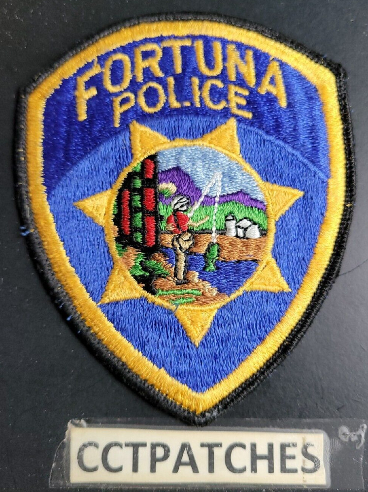 FORTUNA, CALIFORNIA POLICE SHOULDER PATCH CA