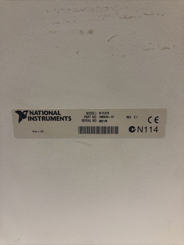 National Instruments NI Elvis UNTESTED