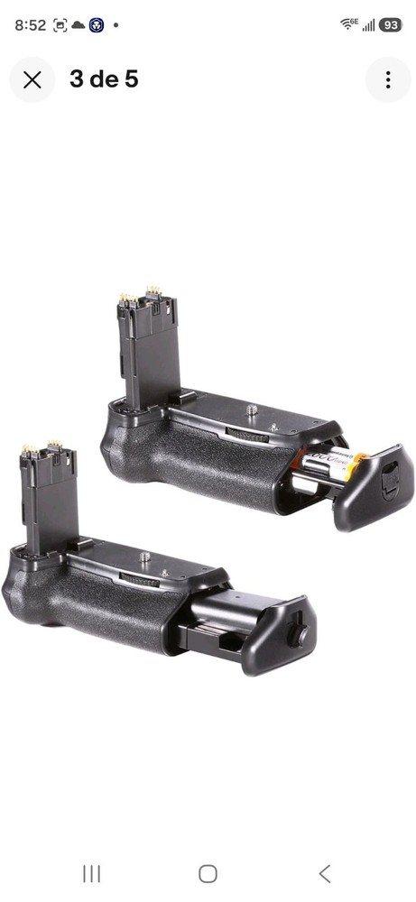 Battery Grip BG-E14 for Canon EOS 70D 80D 90D AA Shutter Release