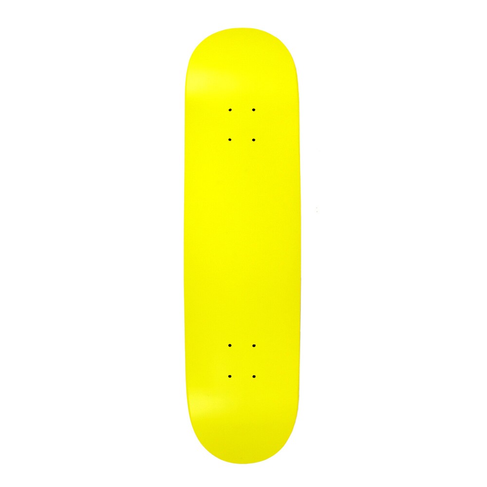 Moose Complete Skateboard Neon Yellow 7.75" Black/White Assembled