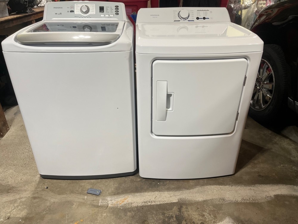 electric washer and dryer set used