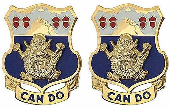 15th Infantry Regiment US Army Unit Crest (pair)