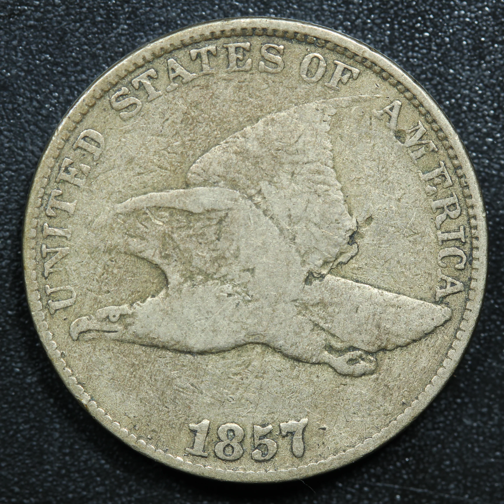1857 Flying Eagle Penny 1c