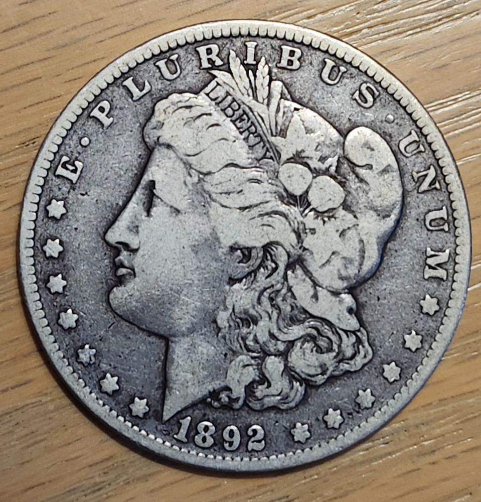1892 O MORGAN 90% SILVER