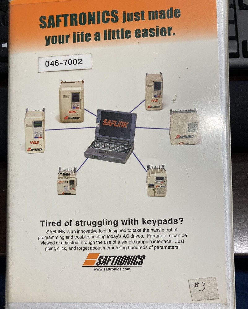 Saftronics Saflink PLC Software