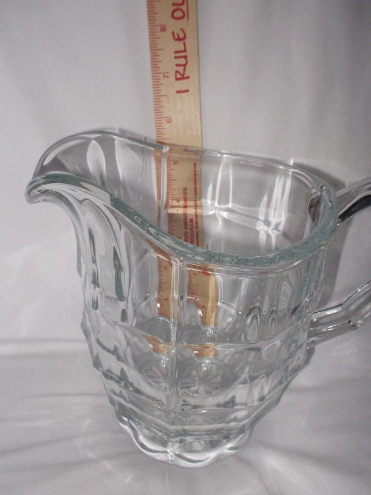 Vintage Insulated Glass Pitcher