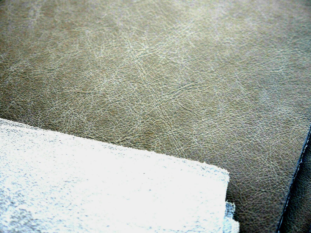 Leather panels 4 Pieces large,LT MossTop Quality 18" x 24"