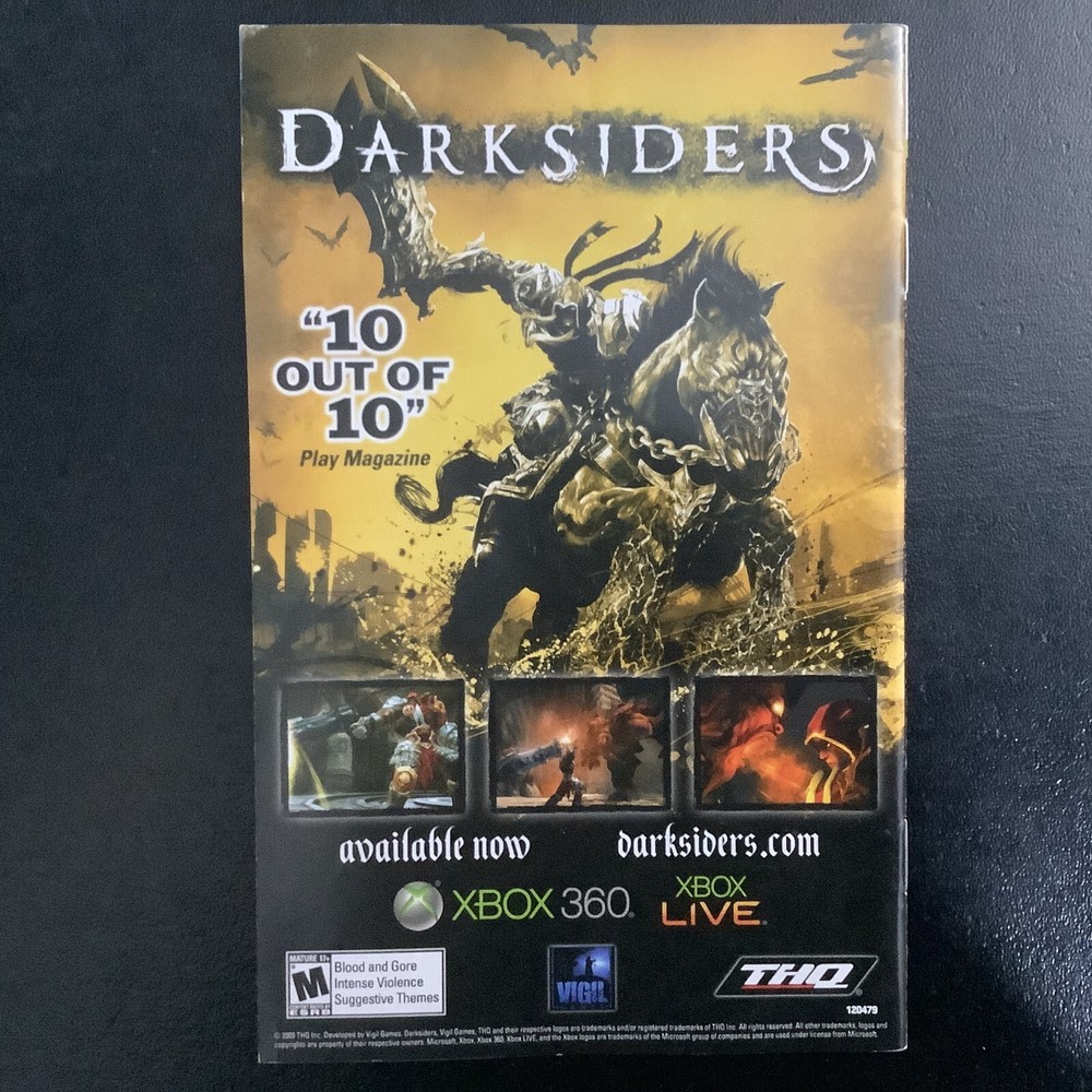 Metro 2033 Microsoft Xbox 360 Instruction Manual Only