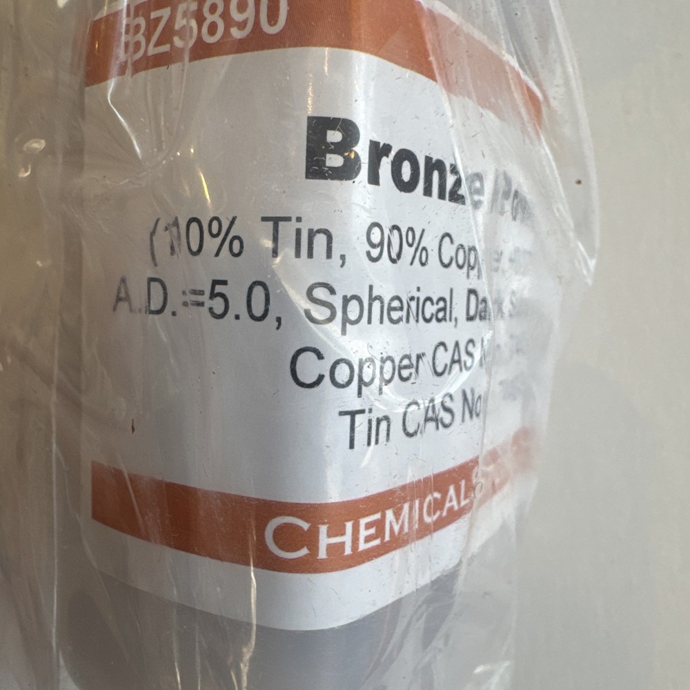 1 Lb Bronze Powder Atomized Mesh 325 Copper & Tin