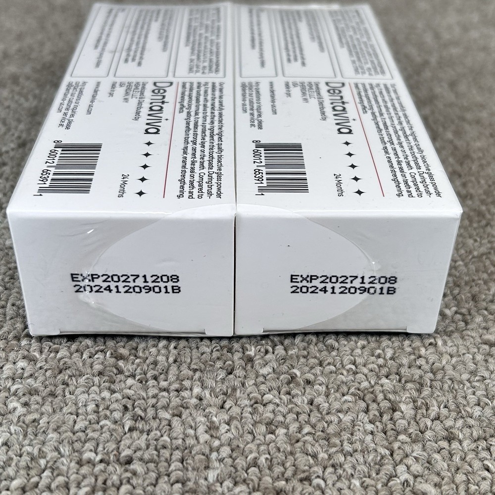 Dentaviva Whitening Restorative & Teeth Strengthening Toothpaste 2 Pack