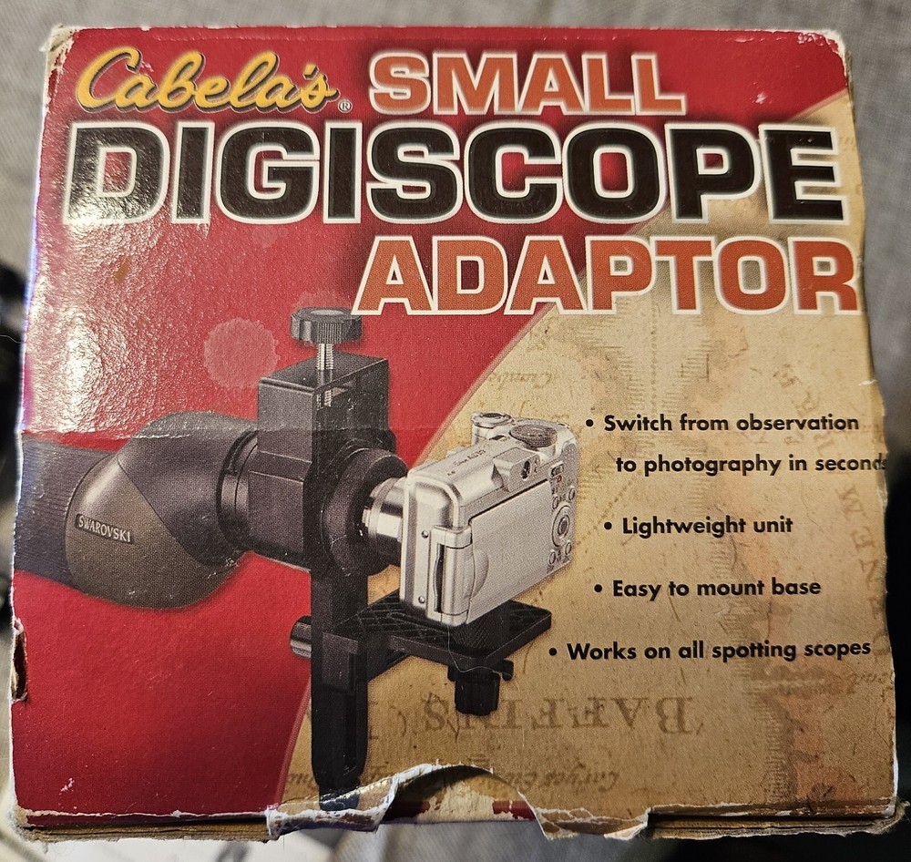 Cabela's Small Universal Digiscope Adapter 28-45mm