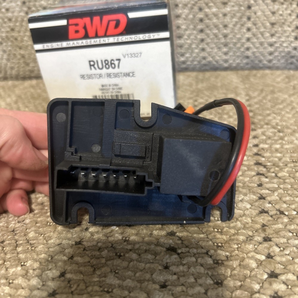 HVAC Blower Motor Resistor Front BWD RU867