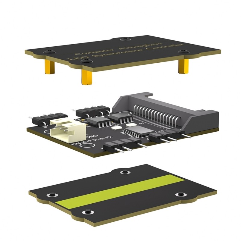 ARGB Transfer Fan Control ARGB Fan LED Sync Controller Atmosphere Light