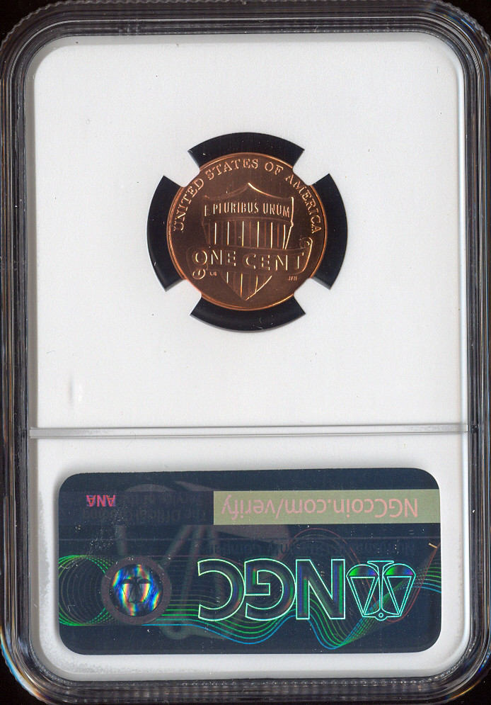 (2024) 2023-D Labeled Lincoln Shield Cent NGC MS68 RD NGC Error - As IS