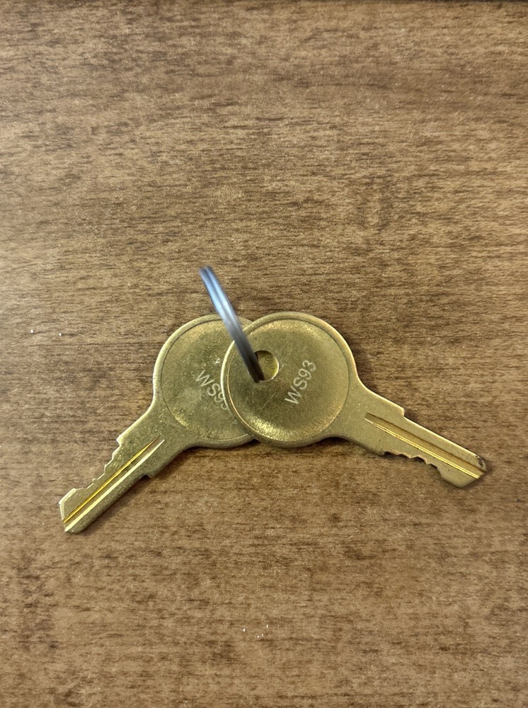 Potter KEY #WS93 Potter Fire Alarm Panel/ Pull Station 2  Keys