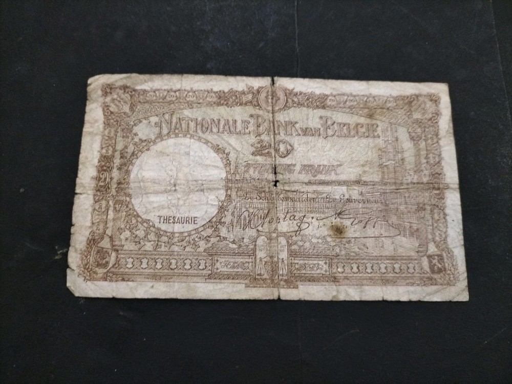 Belgium 20 Francs 1941