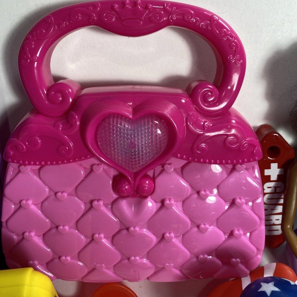 various toy lot 20 Plus Including A Working Bubble Machine With Bubbles