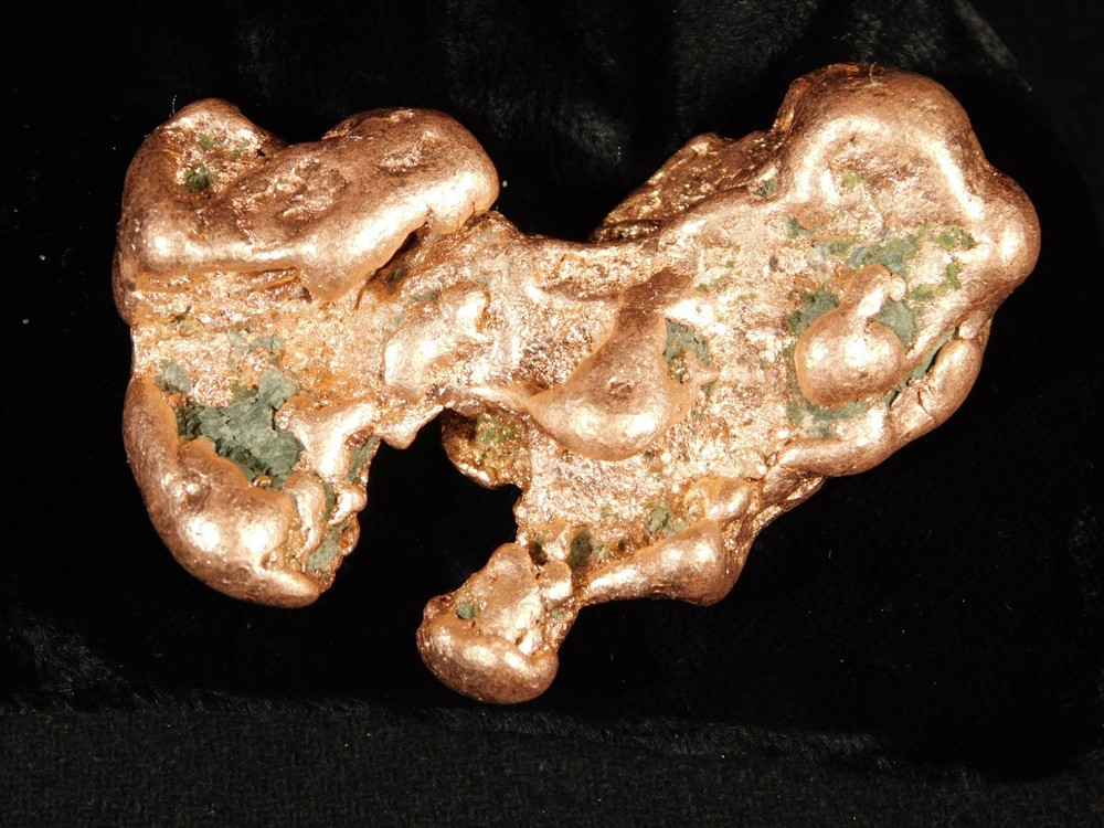 Big! Super Heavy Solid COPPER NUGGET or Native Copper Float Michigan 201gr