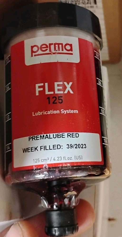 Perma Flex 125 Premalube Automatic Lubricator Red, 1 WG