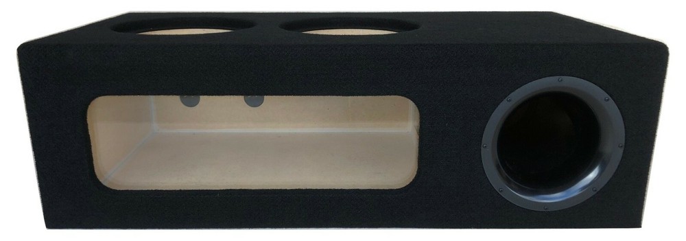 Custom Ported Sub Box Enclosure for 2 8" Skar Audio EVL-8 EVL Subs PLEXIGLASS