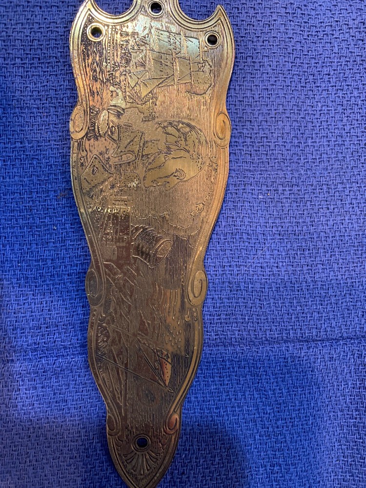 Decorative Brass Plates For Muzzle Loader Rifles (112)