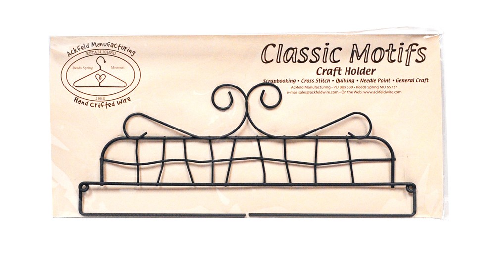Classic Motifs Garden Gate 12 Inch Split Bottom Craft Holder