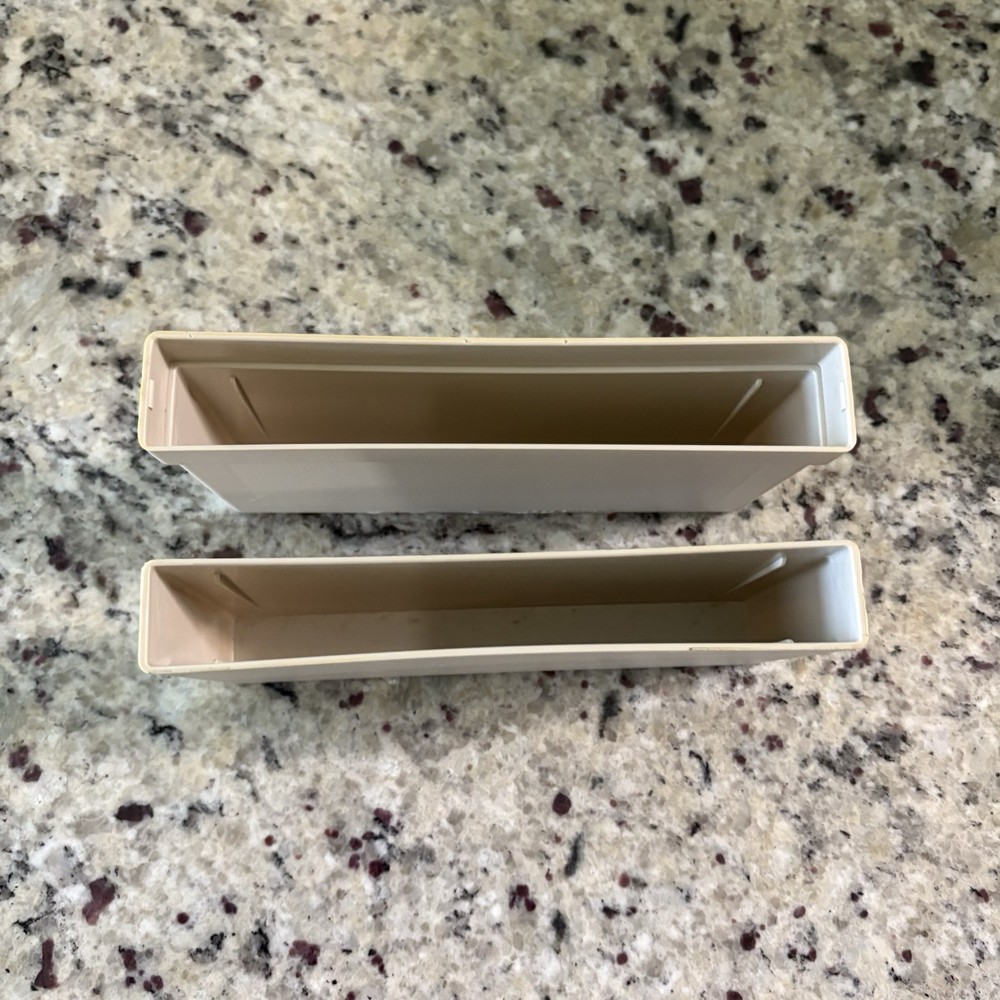 Tandy Plastic Floppy Disk Case Preowned With Slight Melt Mark