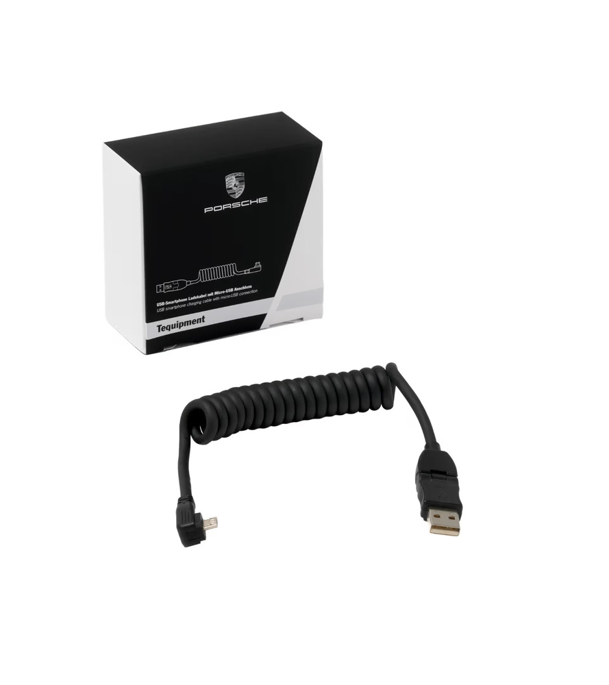 GENUINE PORSCHE Android Smartphone Micro USB Charging/Music Cable 970-044-901-51