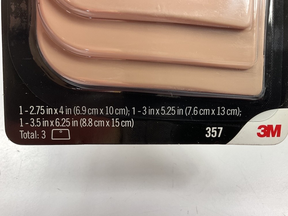 (2) 3m 357 Bondo Plastic Spreaders - 3 Sizes - 2.75", 3", 3.5"