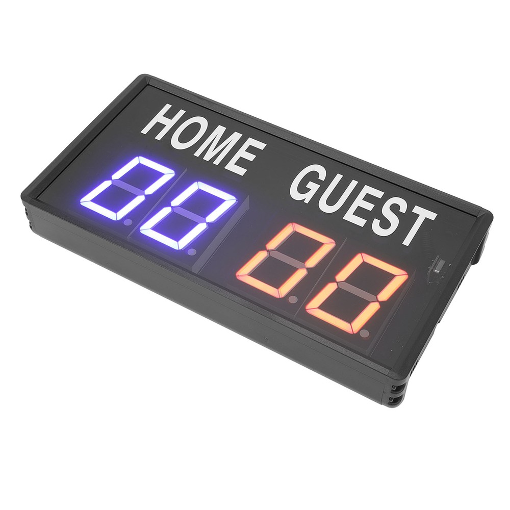 Indoor Tabletop Electronic Scoreboard with Remote Led Digital Score Keeper FF