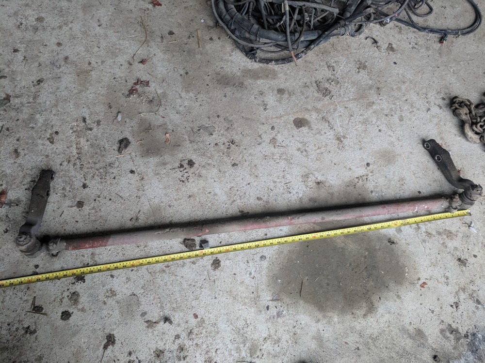 TIE ROD WITH BOTH ENDS IN TACT REMOVED FROM 75-E-170