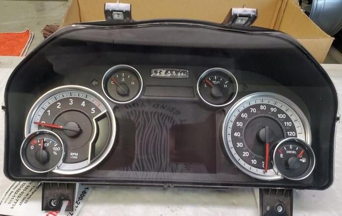 2017  7" EVIC UPGRADE Classic DIESEL Ram Speedometer Gauge Dash Cluster