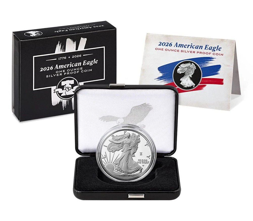 American Eagle 2026 One Ounce Silver Proof Coin 26EA