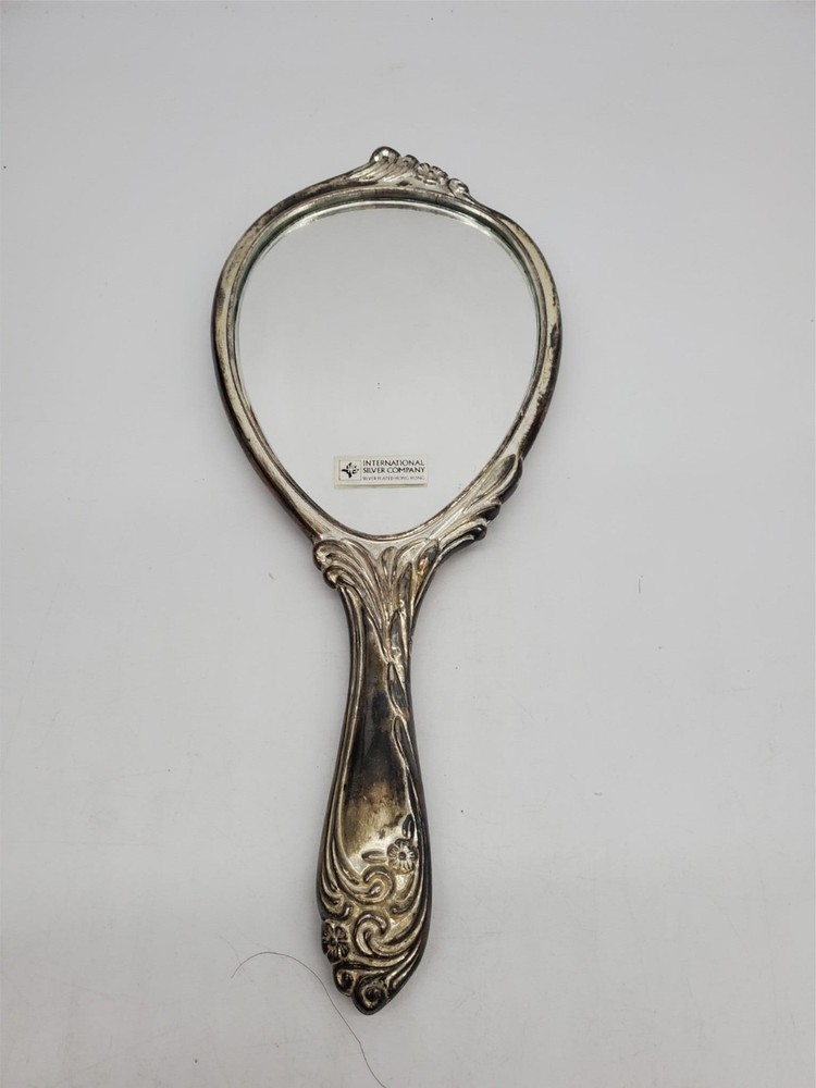 Silver Plated Hand Mirror