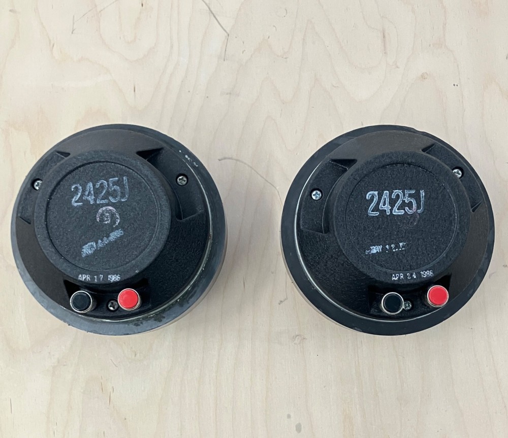 JBL 2425J Compression Drivers 1" - 16 ohm PAIR