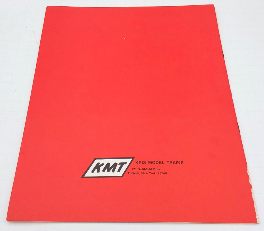KMT Kris Model Trains 1969 Catalog