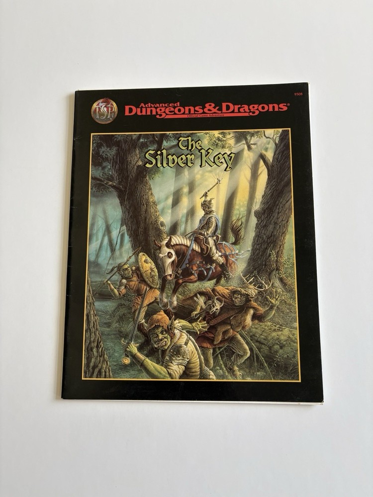 Advanced Dungeons and Dragons The Silver Key TSR 1996